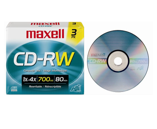 Foto CD RW (Writable) Plus Cover CD