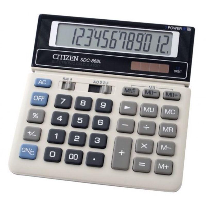 Foto Citizen Calculator SDC-868L - Kalkulator Desktop Meja Kantor